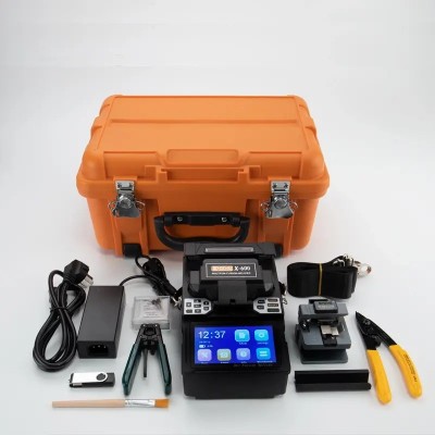 Fusionadora Fibra Óptica X600 Cleaver 50d + Electrodo Extra