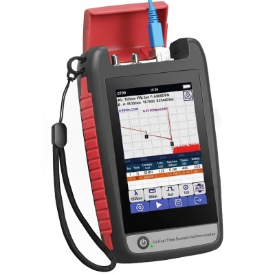 Otdr Power Meter  Fibra Óptica Shinho X-350 Touch 4 En 1 Ftth 1310/1550nm